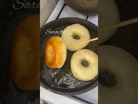 Воздушные,вкусные и красивые Пончики 🍩 #рецепты #пончики #булочки #пп #donuts #food #foodblogger