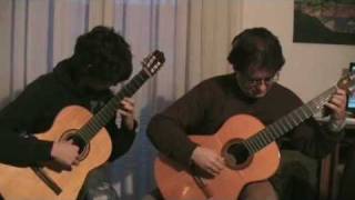 Chorando pra Pixinguinha (Toquinho V. de Moraes) version - duo guitar chitarra violão chords
