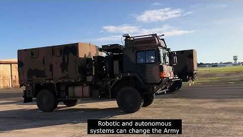 Army Autonomous Leader Follower Convoy