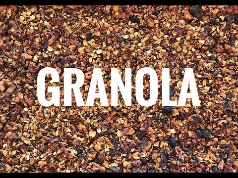 How To Make Granola In Slow Cooker - HOMEMADE Granola With Honey