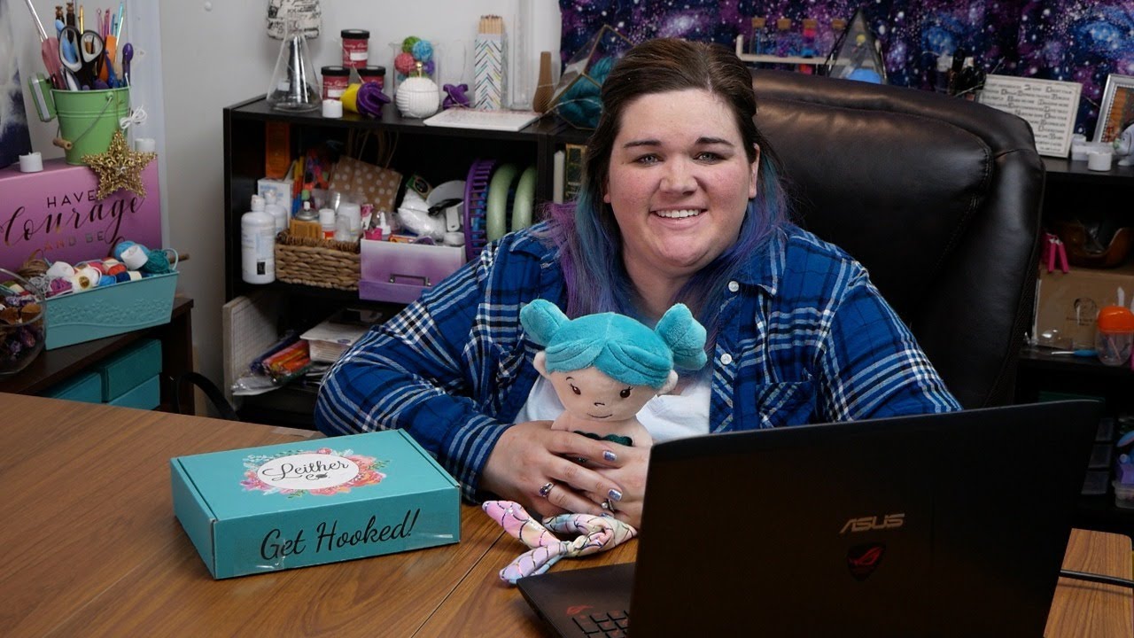 Leither Leither Co Crochet Box Unboxing, Doll Projects, Searching for New Yarns ...
