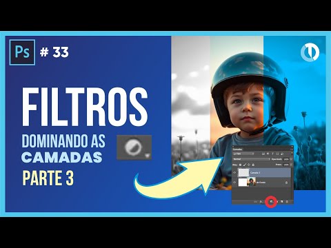 Como usar os filtros de Camada do Photoshop de modo fácil