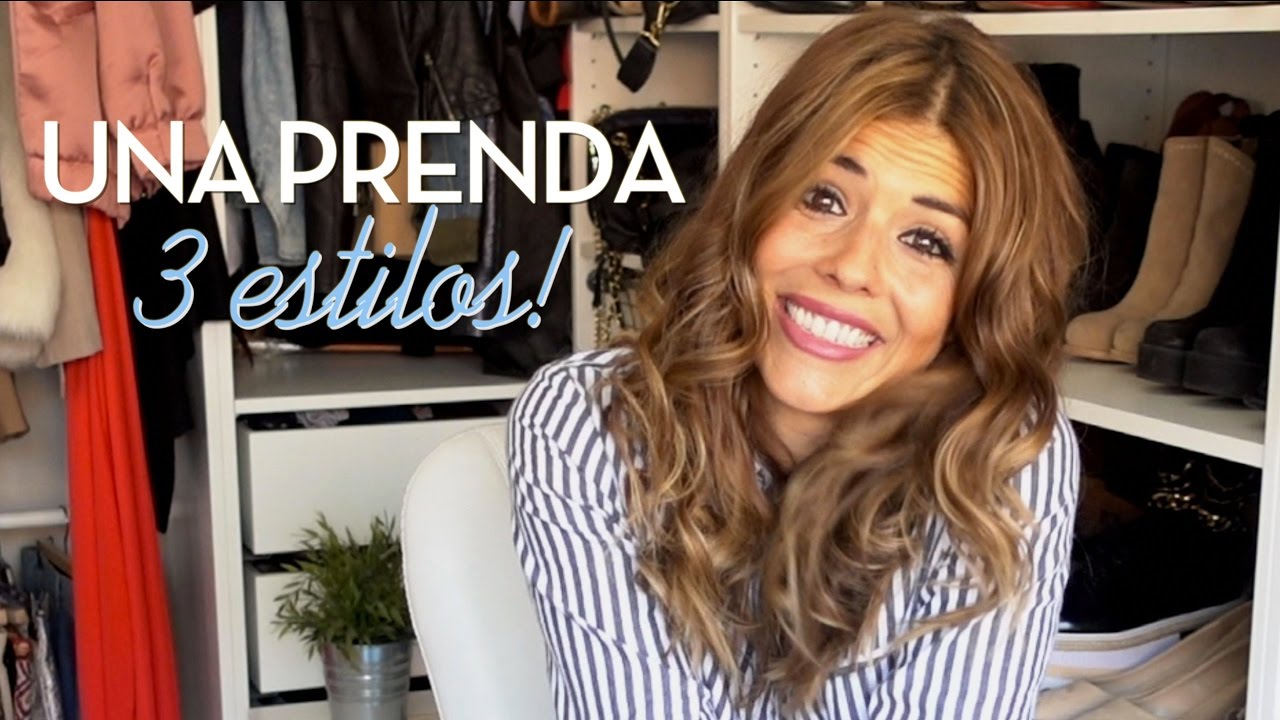 Una prenda, tres estilos Camisa de rayas | Trendy Taste - YouTube