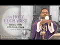 The Holy Eucharist - Monday of the Fifth Week of Lent - April 4 | Archdiocese of Bombay