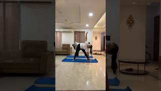 Yoga with sequence👀✨🫵 #youtubeshorts #popularshorts #viral #yoga #strength #balance #trending