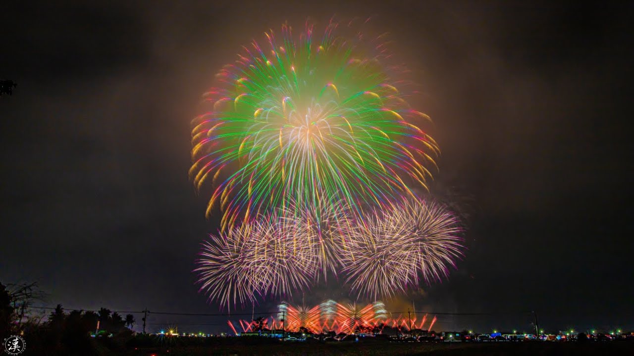 2023.02.04 台南正統鹿耳門聖母廟 高空煙火嘉年華 第一梯次 4K fireworks