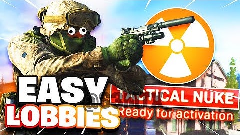 EASIEST WAY TO GET A "TACTICAL NUKE" in Modern Warfare..
