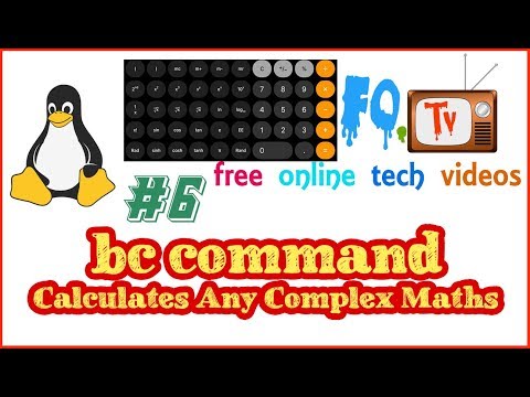 Linux Command Line Tutorial | bc Command | Linux Calculator | FOTV