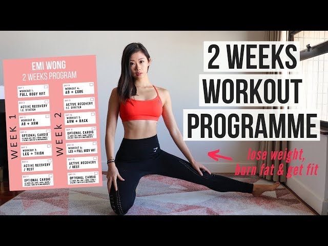 Emi Wong 1 Month Workout Plan