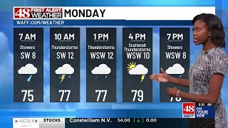 Monday is a First Alert Weather Day for the heavy rain on its way