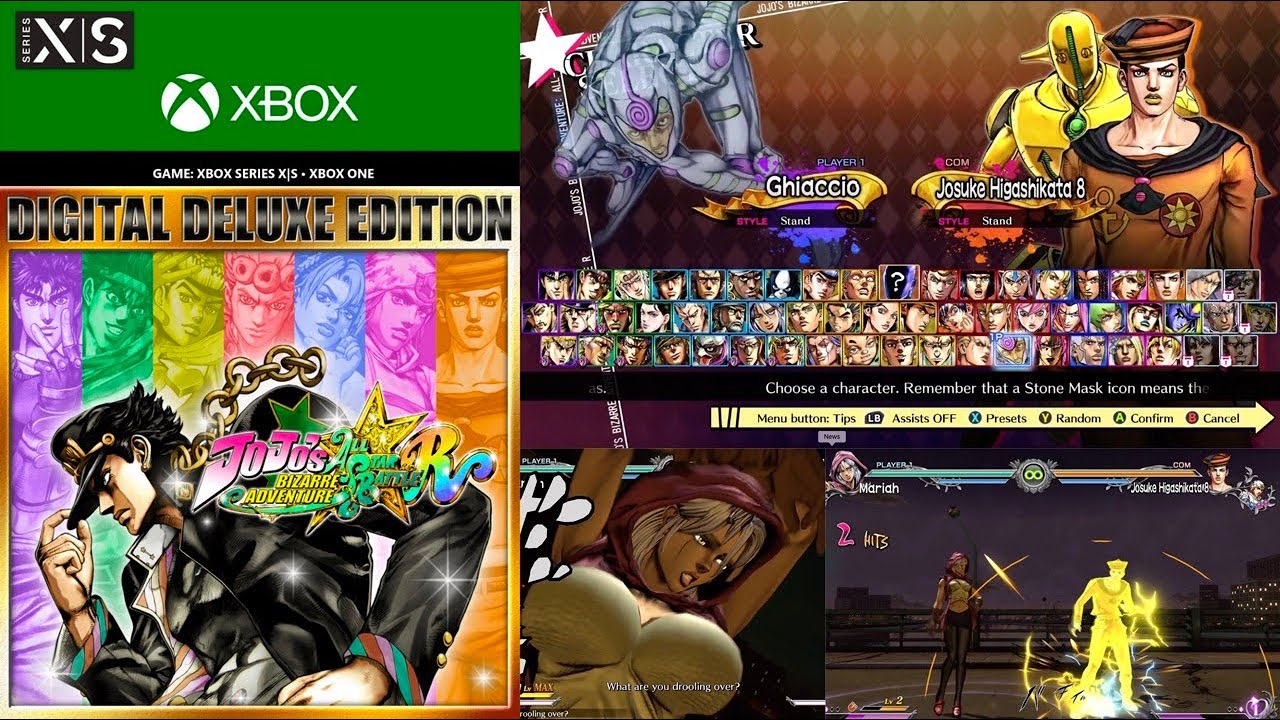 JOJO BIZARRE DIRETO DO NAVEGADOR #xbox 