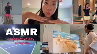 ASMR getting my life together day in my life (close-up vlog voiceover) 🌟🩷