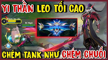 TỐC CHIẾN : Master Yi Thần Lên Đồ Hủy Diệt Tank, Khắc Tinh Của Tướng Trâu Bò Là Đây