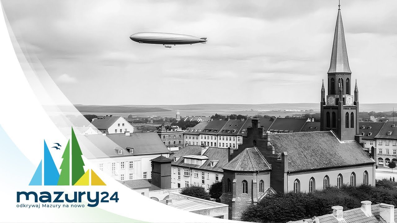 Ożywione AI stare pocztówki i zdjęcia Gołdapi / Goldap