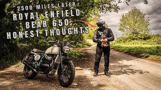 Royal Enfield Bear 650: 2500 Miles later, what I think.