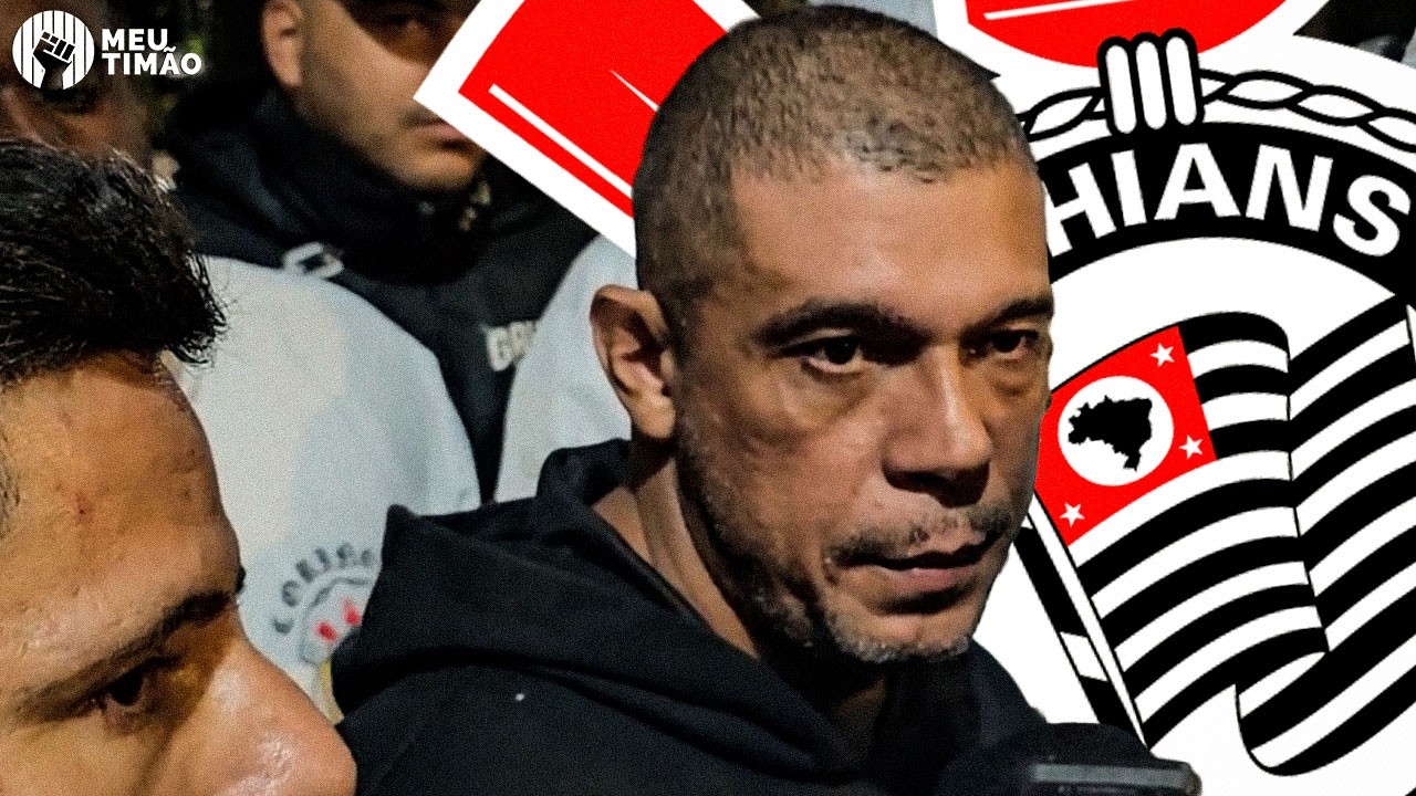 PRESIDENTE DOS GAVIÕES DA FIEL FAZ DECLARAÇÃO APÓS SUSPENSÃO DA VOTAÇÃO DA REFORMA DO ESTATUTO