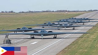 China and Russia Panic: Hundreds of US B2 Spirit fighters arrive in the Philippines