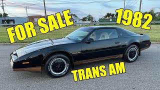 For Sale: 1982 Pontiac Firebird Trans Am