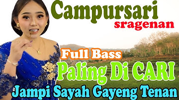 Tanpa iklan paling cokek Bass ger Full album 1 JAM  campursari sragenan view Sawah Merdu Banget