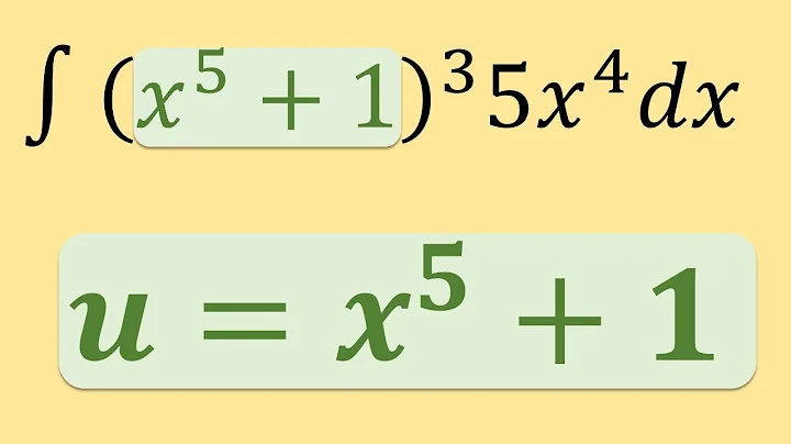 Master how to Integrate using U-Substitution in 8 Minutes