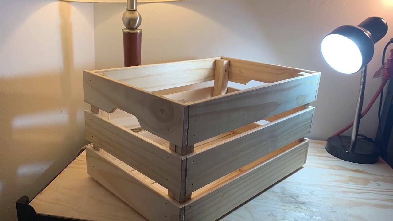 IKEA “KNAGGLIG” Assembly TutorialSimple IKEA Crate Box