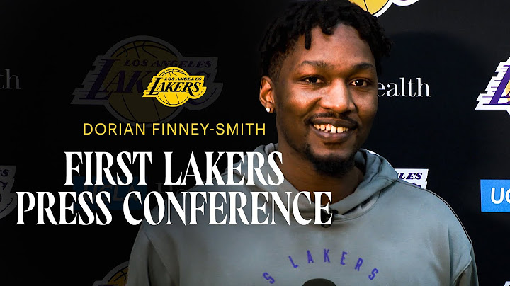 Dorian Finney-Smith talks about getting traded to the Lakers