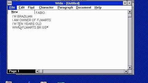 Windows 3.1 dosBox