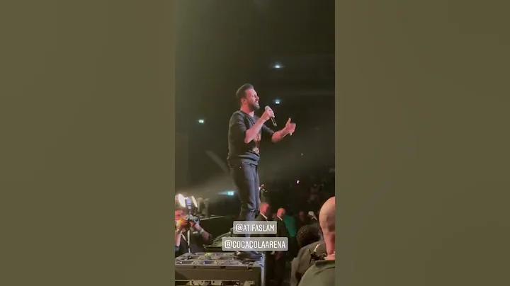atifaslam live concert : coca cola arena Dubai