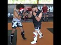 Rafael Fiziev teaches kickboxing combination @ Tiger Muay Thai