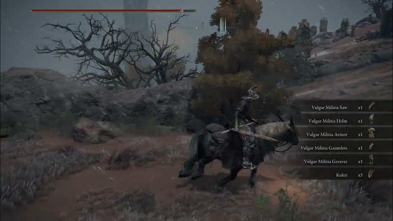 Elden Ring Vulgar Militia Saw Location & Farming Guide YouTube