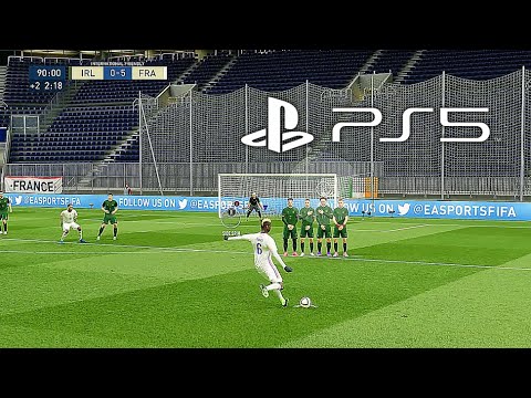 FIFA 21 PS5 FRANCE - IRELAND | MOD Ultimate Difficulty Career Mode HDR Next Gen