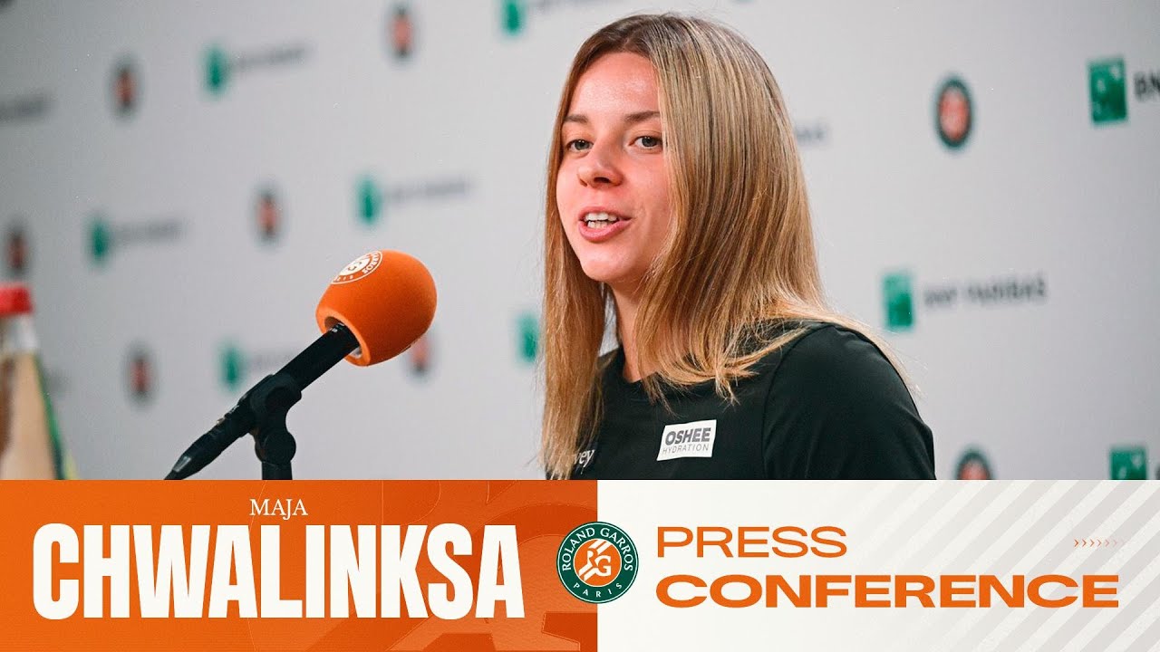 Maja Chwalinska | Final Press Conference | Roland-Garros 2026