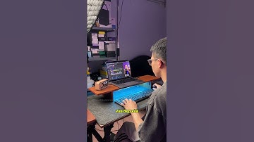 Kệ màn hình máy tính LED sạc không dây USB #minhtuanreview