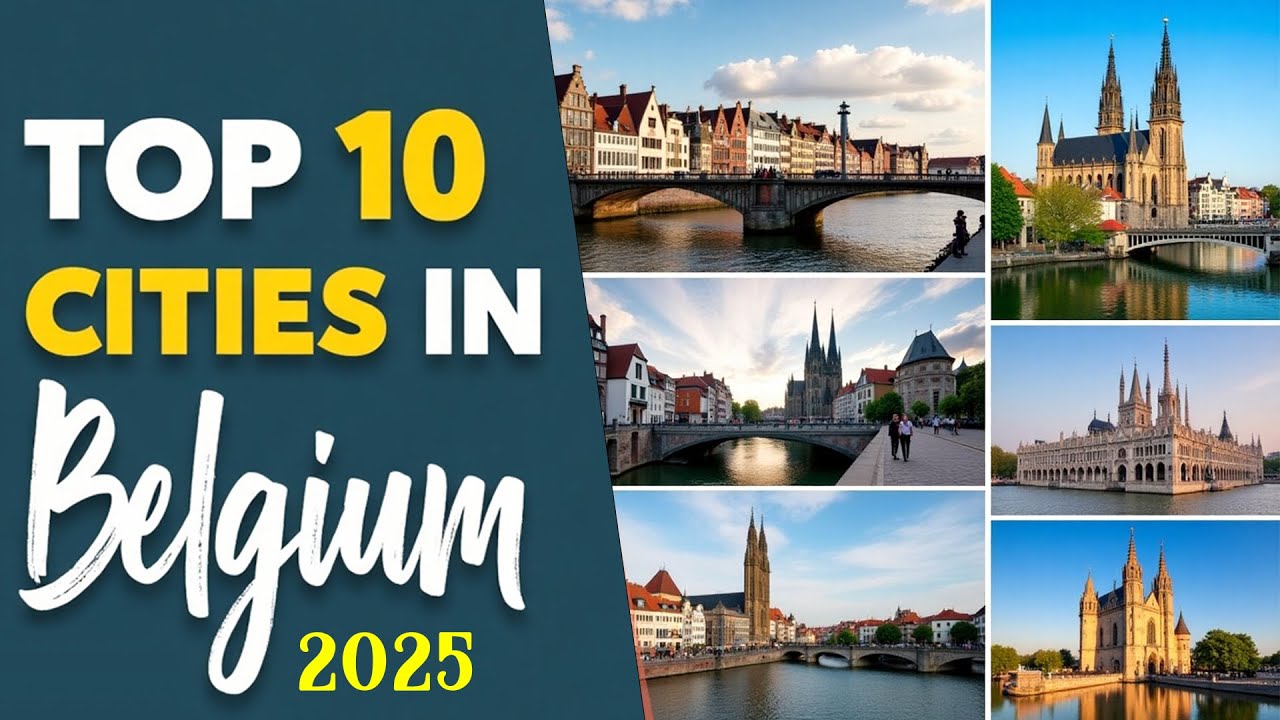 Top 10 Most Beautiful Cities in Belgium 2025 | Best Places to Visit in Belgium 2025