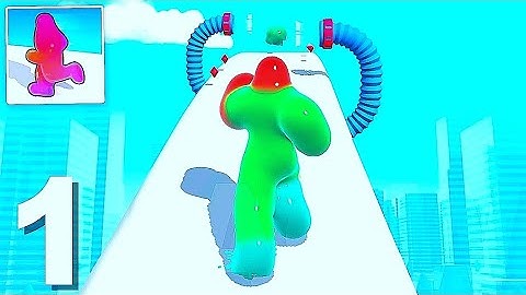 Blob runner 3d gameplay level 8 - 13