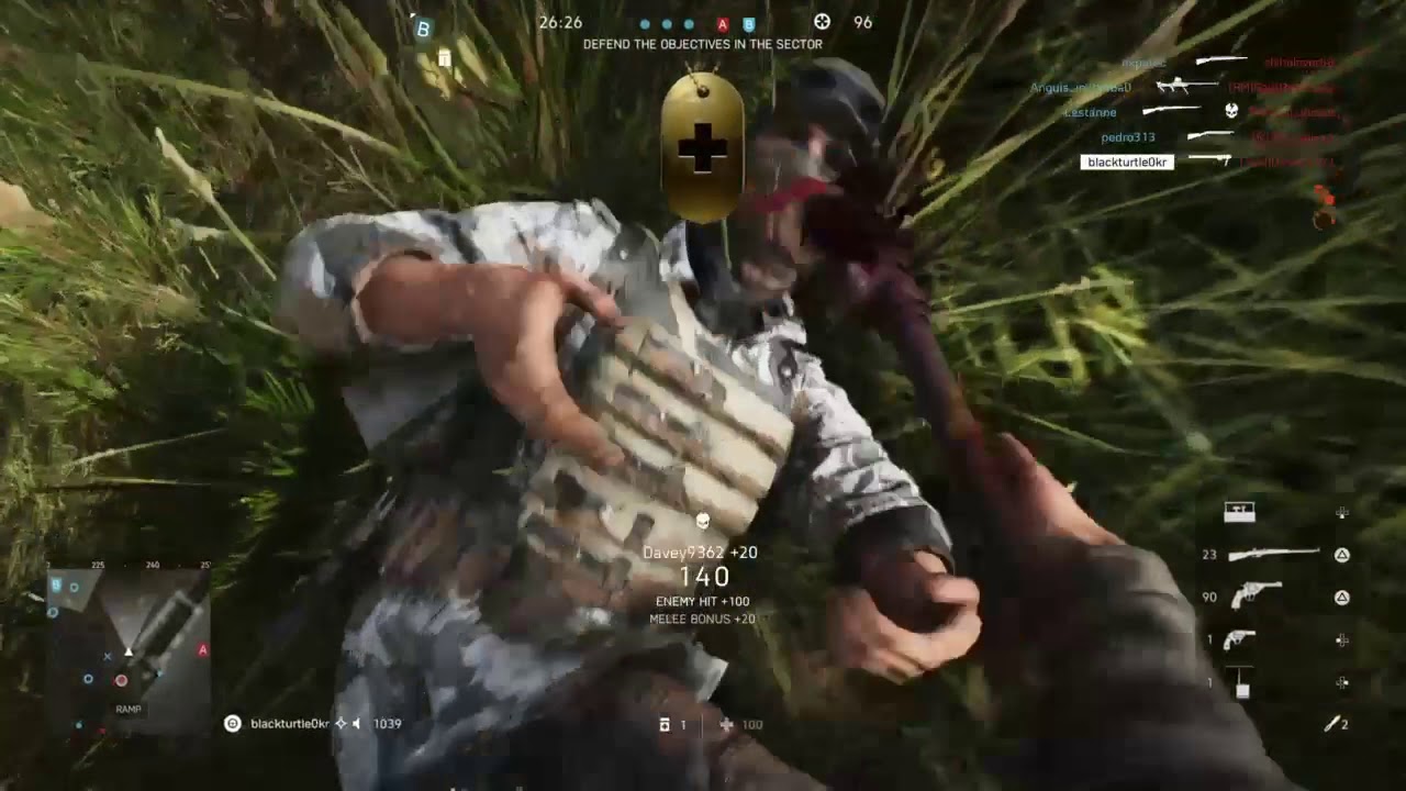 Battlefield V melee kills #1