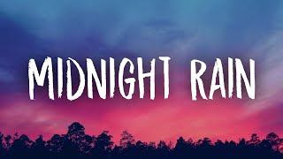 Video thumbnail of "Taylor Swift - Midnight Rain (Lyrics)"