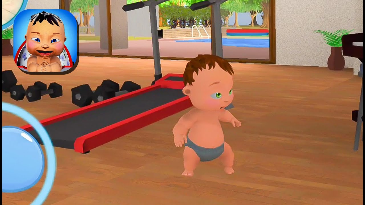 Virtual Baby Simulator - Junior Baby Care Game #5 | Run From BabySitter ...