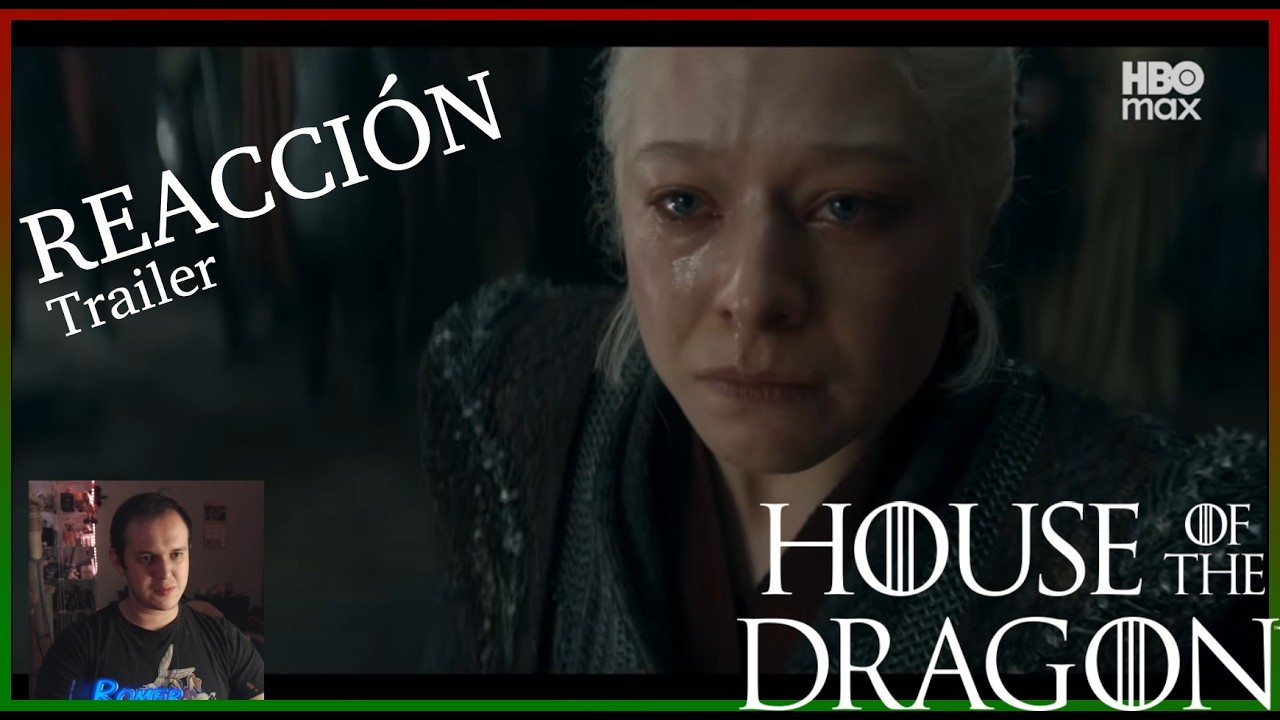 REACCION TRAILER LA CASA DEL DRAGON T3 #1  Ahora si vienen las batallas!