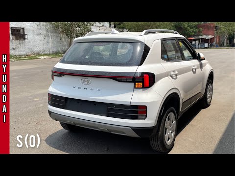 New Hyundai Venue Facelift 2022 Venue S O Petrol Rs 9 50L VFM V Detailed Walkaround Review 