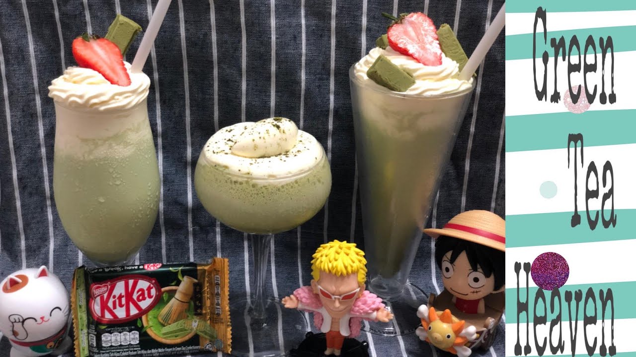 Green Tea Kit Kat Milkshake - YouTube