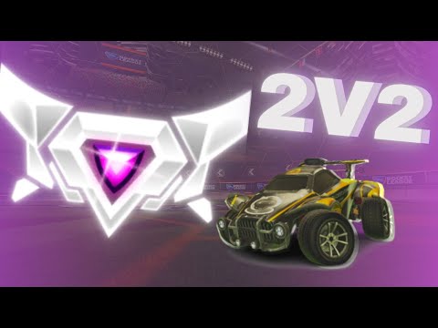 Running into TOXIC TEAMATES - Rocket League 2v2 SSL Gameplay