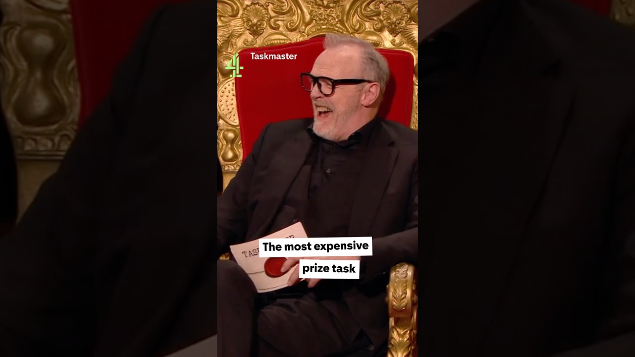 Ania Magliano builds one of the most expensive prize task submissions ever #Taskmaster #AniaMagliano