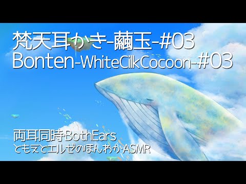 【ASMR】梵天 繭玉-両耳同時-03【声なし・No Talking】