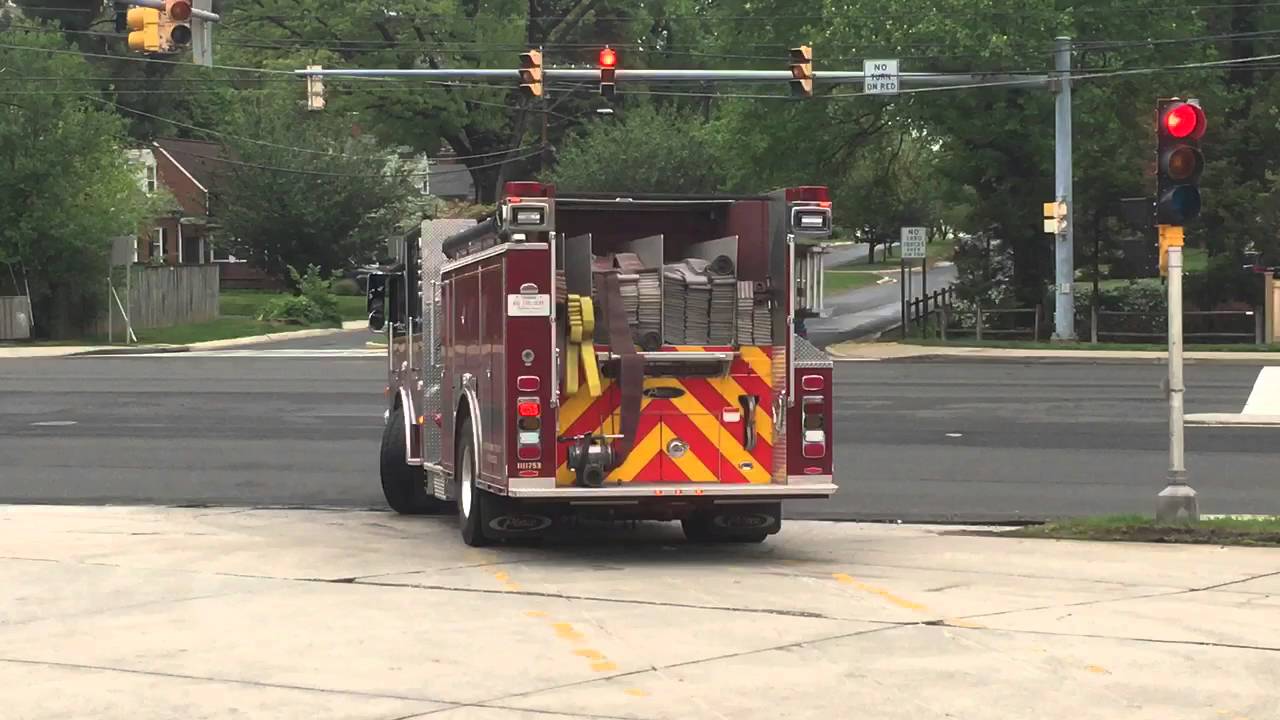 2011 Takoma Park/MCFRS New Engine 702 YouTube