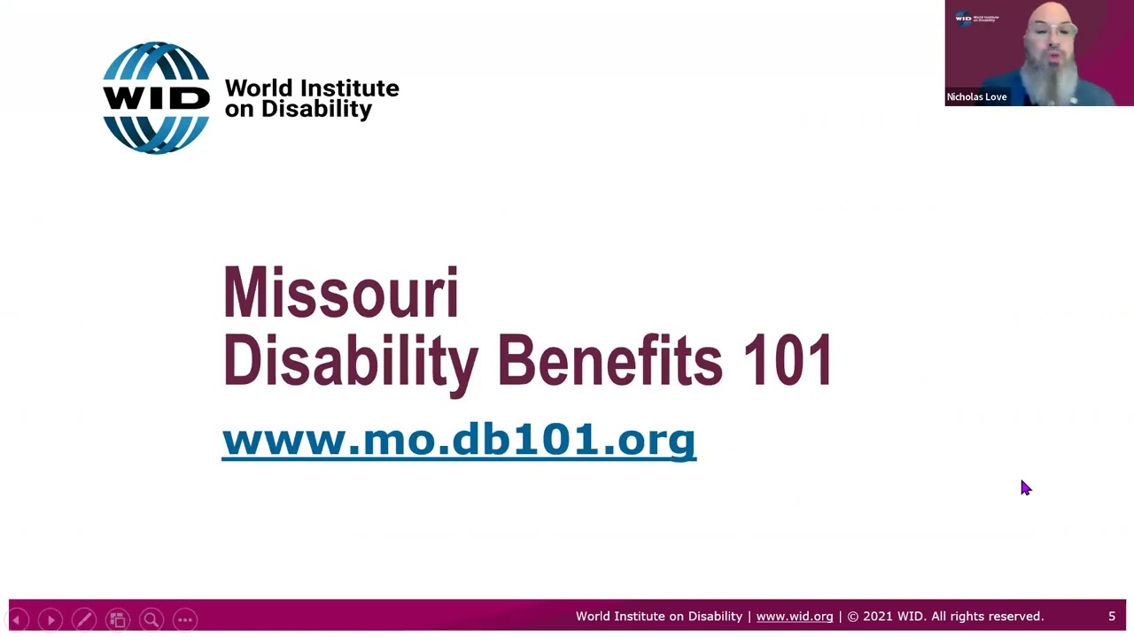 Support Informed Employment Decisions with Missouri Disability Benefits 101 YouTube