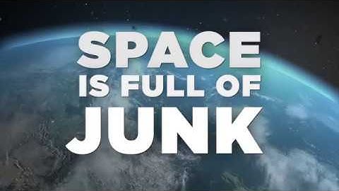 Space is full of trash, how will we clean it up?