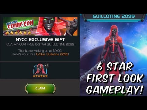 6 Star Guillotine 2099 First Look Level Up & Gameplay! – Marvel Contest of Champions