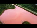 Lac rouge dans la rgions de fire lake