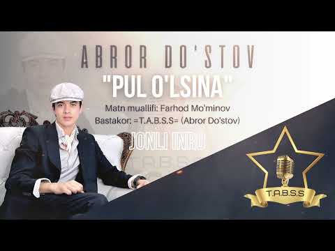 Abror Do'stov - Jonli Ijroda Premyera - Pul O'lsina